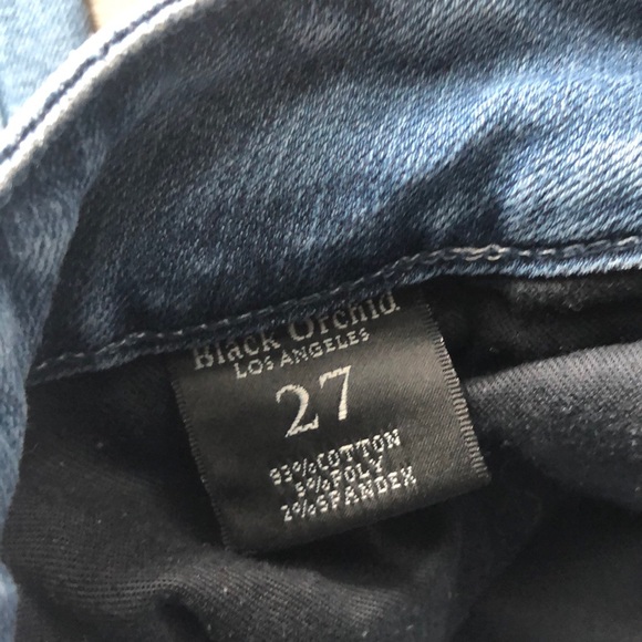 ⭐️SALE⭐️Black Orchid super Skinny distressed studded pockets - Picture 5 of 5